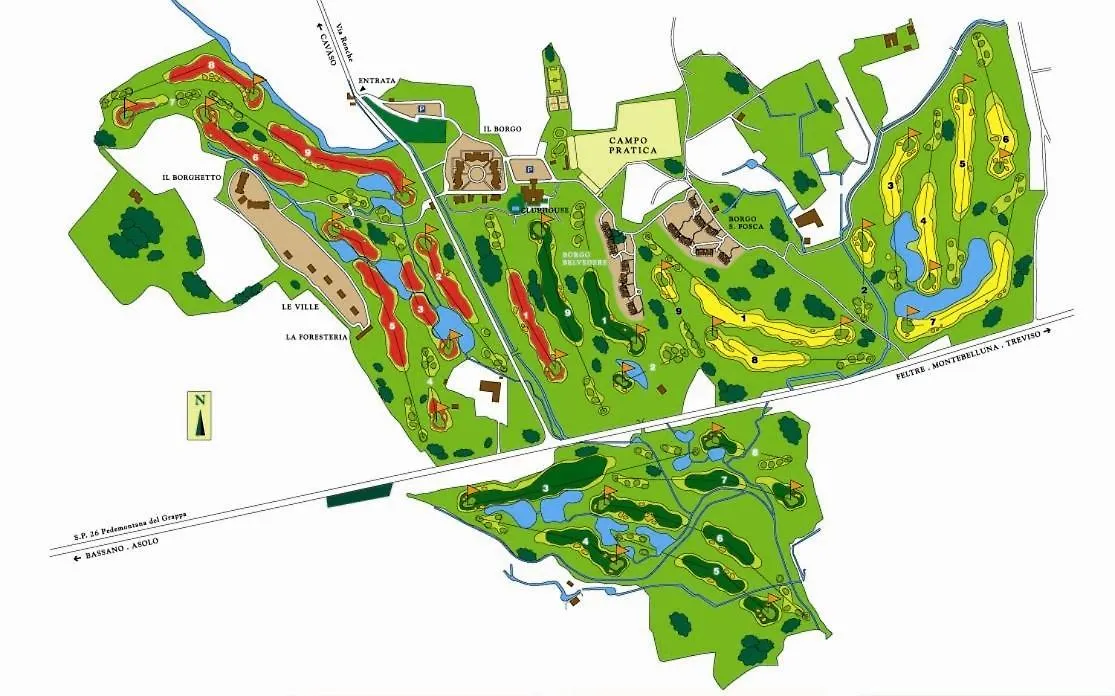 Resort Asolo Golf Club Hotel Cavaso Del Tomba